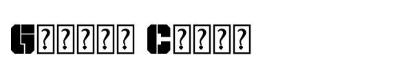 Galaxy Corps font preview
